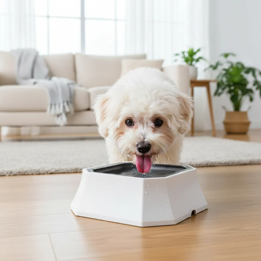 Bebedero Para Mascota Anti- Derrames Ajolopet - XDB-020