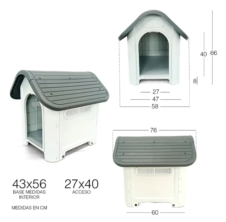 Casa- Casita Perro Talla Chica Ajolopet -XDB-403