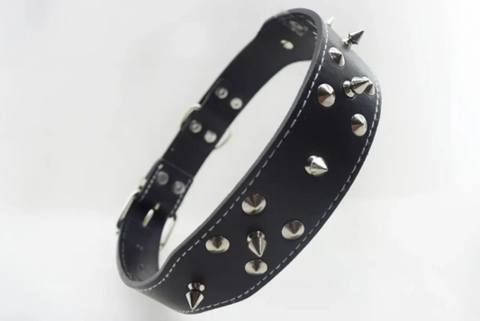 Collar Para Perro Grande Picos De Metal Duke´s