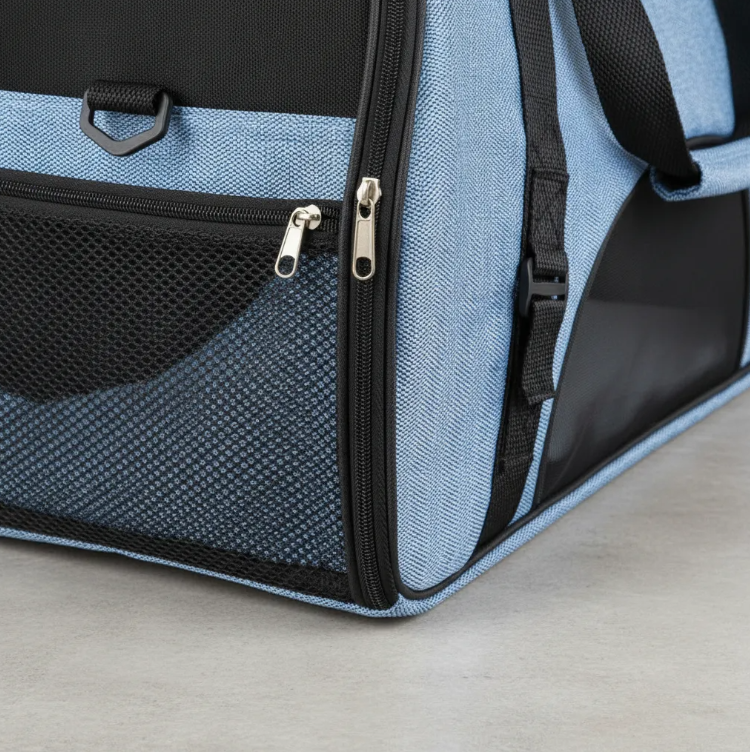 Mochila Transportadora Duke's Beige para Perros y Gatos | Apta para Avión