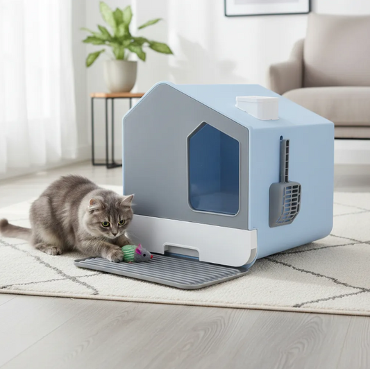 Arenero para Gato Casita  Ajolopet - XDB-465