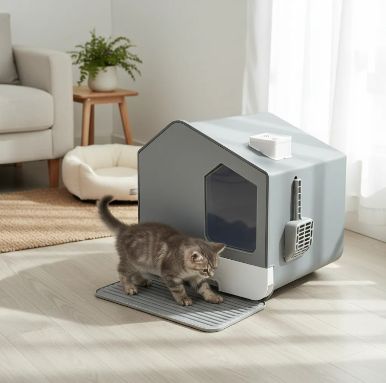 Arenero para Gato Casita  Ajolopet - XDB-465